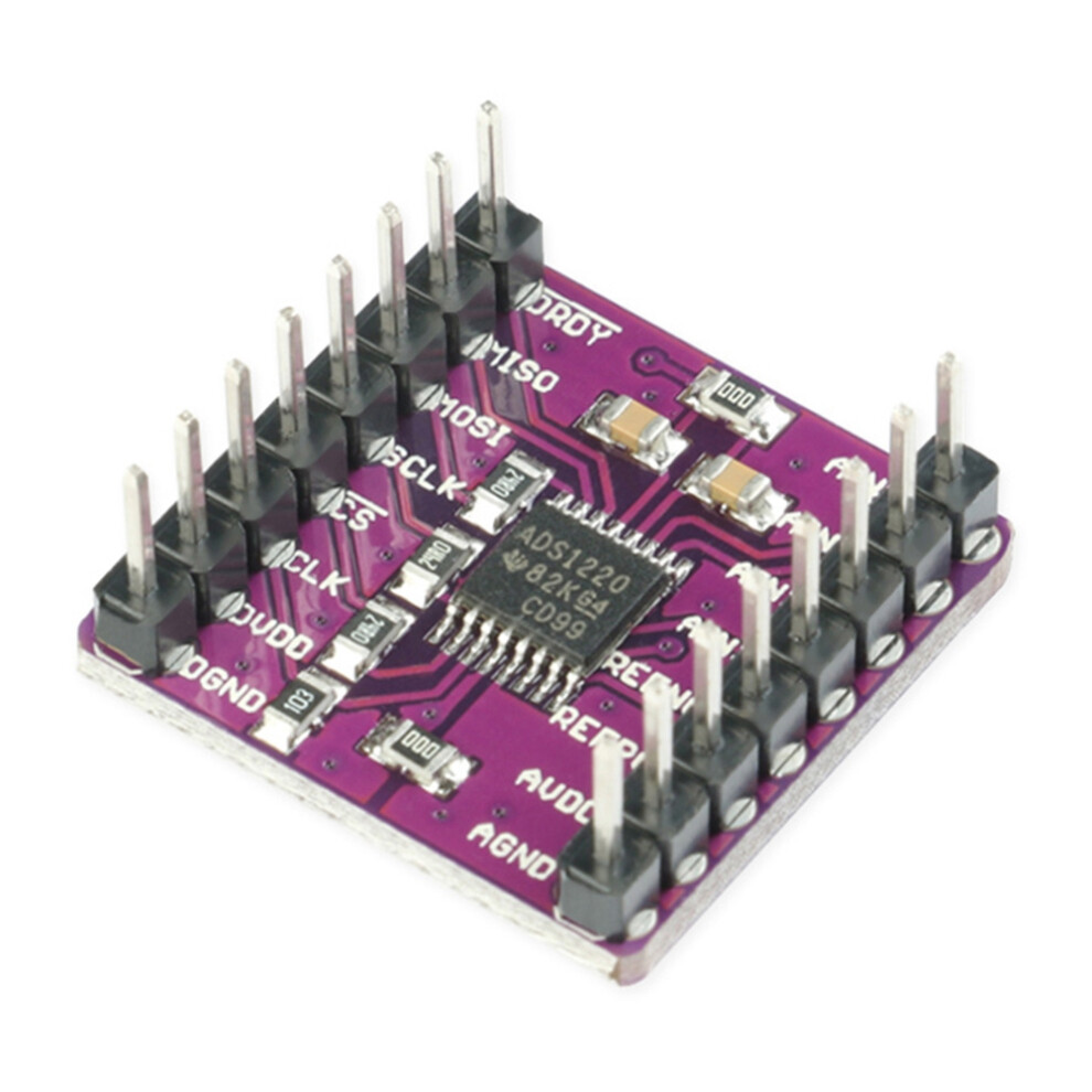 Cjmcu-1220 Ads1220 Adc 24 Bit A/D Converter Module I2c Low Power Analog-To-Digital Sensor 4852257171950