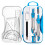 Geometry Set 10 Pcs Math Supplies Kit,Including Compass,Protractor,Ruler,Eraser,Pencil ,for Drawing and Measurement 1