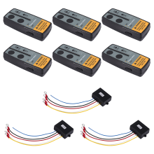 3 set 12 V 24 V 2,4 G 50 M universale auto argano gru telecomando wireless con portata doppia