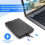 Φορητή μονάδα USB 1,44Mb 3,5 ιντσών 12 Mbps Εξωτερική δισκέτα FDD για φορητό υπολογιστή 8