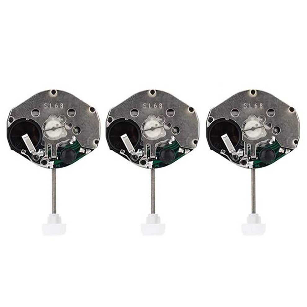 3Pcs Sl68 Quartz Watch Movement Clock Accessories Diy Repairing Replacing Hand Making 4852257174470