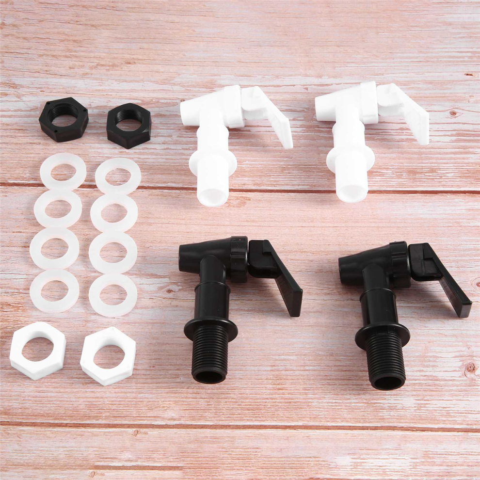 4 Sets Replacement Cooler Faucet Water Bottle Jug, Dispenser Tap Spigot Spout Beverage Lever Pour Valve-image-OPC-PGPWDHB-NEW