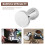 Ανοξείδωτο ατσάλι Coffee Tamper Espresso 49mm Base Bean Press 6