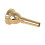 Επιστόμιο Trombone 6 1/2 (6 and a Half) AL, για Fine Tenor Finger Exerciser, Χρυσό 5