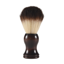 Blaireau de rasage pour hommes, manche en bois, appareil de nettoyage de barbe, outil de salon professionnel de haute qualité, sécurité