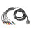 Adatto per cavo PS2/componente 1,8 m per accessori di gioco ad alta risoluzione PS 2/3 4