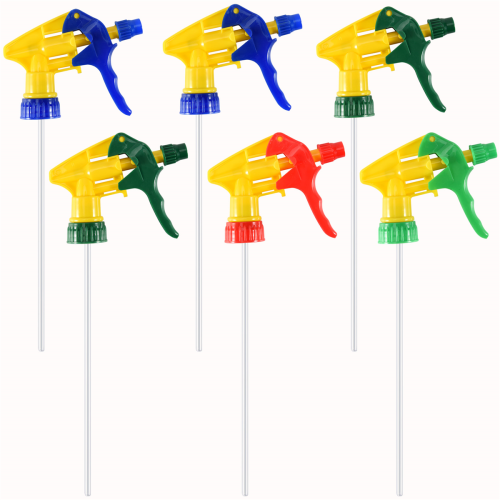 6 Pcs Heavy Duty Chemical Resistant Trigger Sprayer Bottle Nozzle 2