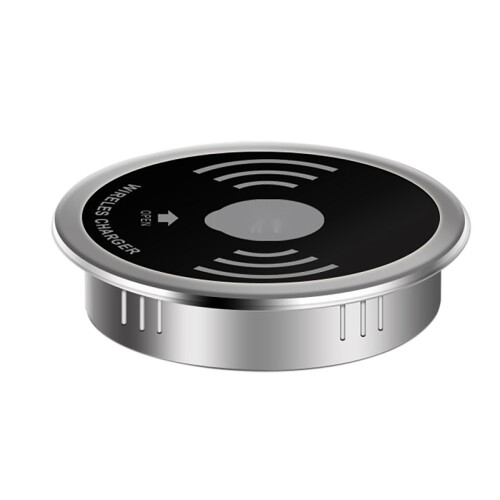 Built in Desktop Device Fast Wireless Charger 15W Quick 3.0 Embedded Caricabatter Type-C Chargeur
