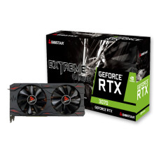 BIOSTAR NVIDIA GeForce RTX 3070 8 GB GDDR6 256 bit PCIE 4.0 16x GPU 1500 MHz Dual Slot