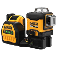 Laser-Nivelliergerät Multilinie 3x360 XR 12V/18V 2Ah Tstak - DEWALT - DCE089D1G18-QW
