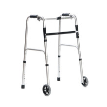 Releveur - aide a la levee - planche de transfert Mdh walking frame ppc014 aluminum 2 wheels