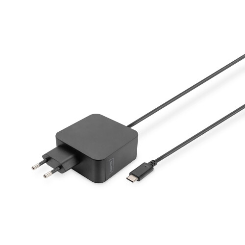 DIGITUS CHARGEUR POUR ORDINATEUR PORTABLE USB-C, 65W (DA-10071)