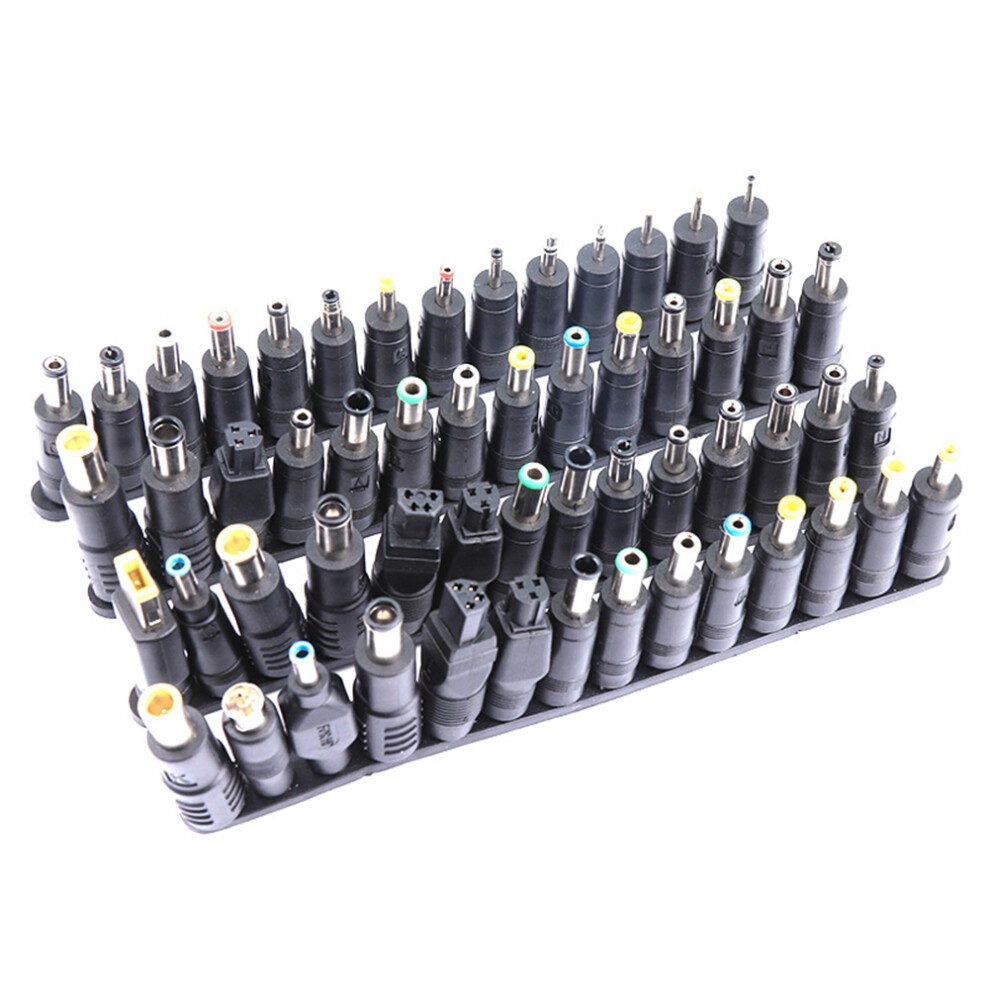 Juego De 56 Conectores Universales De Cc De 5,5 X 2,1 Mm Para Cargador Y Adaptador De PortáTil.-image