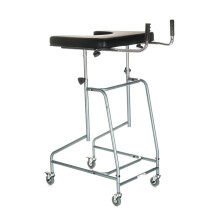 Vierwielrollator - VITEA CARE - Hoogteverstelling - Handgreepverstelling - Stalen frame - Loopondersteuning
