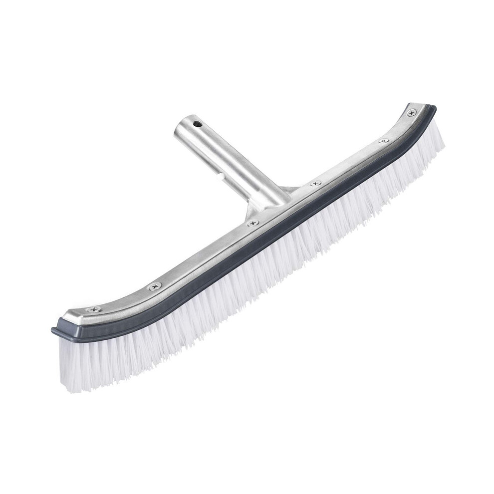 BüRstenkopf FüR SchwimmbäDer, 18 Zoll, Poliertes Aluminium, Zum Reinigen Von WäNden Und Fliesen (Ohne Stangen)-image