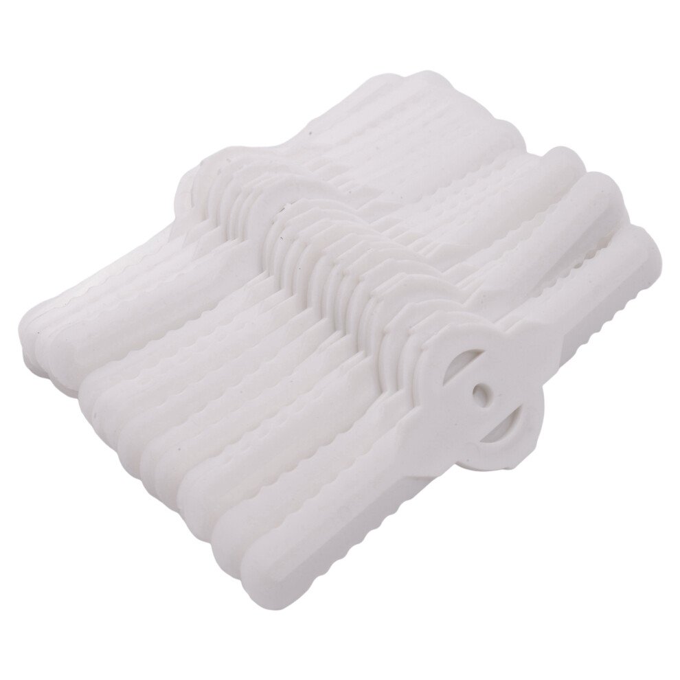 20Pcs Plastic Grass Trimmer Blades Lawn Mower Accessories Blade Cordless Garden Tool