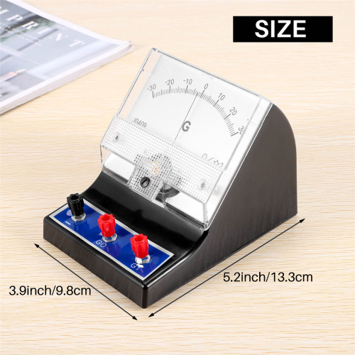 Analog Ammeter Pointer Type Electrical Current Ampere Tester Sensitive Amperemeter Microammeter Galvanometer 1