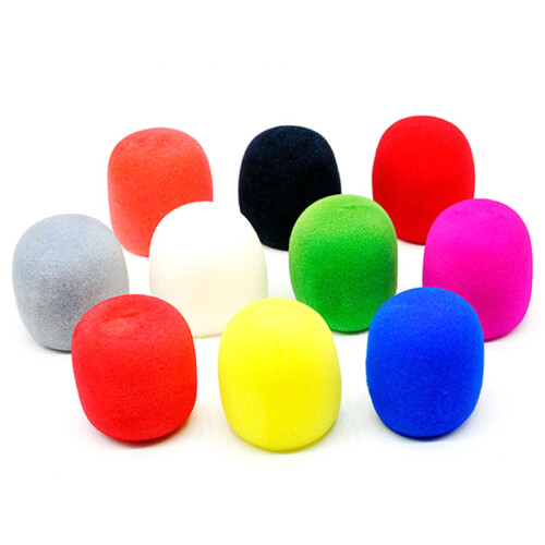 30 Pack Thick Handheld Stage Microphone Windscreen Foam Cover Karaoke DJ (12 Color) 2