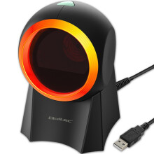 Barcode scanner - QOLTEC - 50857 - Bedraad - 1D/2D - Zwart