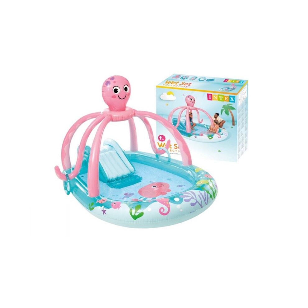 Aire de jeux gonflable pieuvre joyeuse INTEX 56138