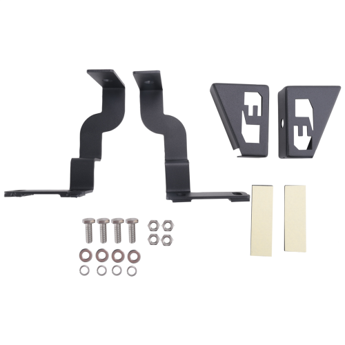 Car LED Front Cowl Light Work Lighting Bracket Mounting Holder Hood Spotlight for 2007-2016 2