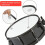 Drum Sticks Set,5A Maple Wood Sticks,Drum Rods Brushes,Retractable Wire Brushes,Drum Dampeners with Bag 8