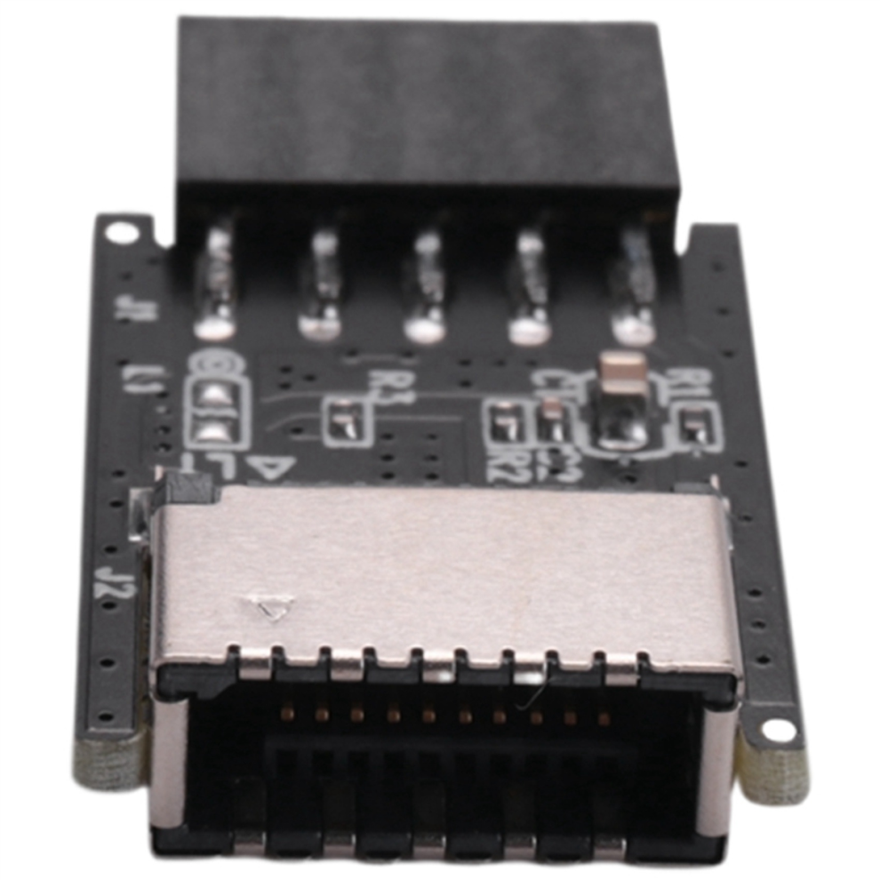 Photos - Card Reader / USB Hub Motherboard USB2.0 9Pin to TYPE-C A-KEY Front Connector Converter USB3.2 TYPE-E Interface Header Adapter Extender Card