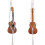 Suporte de parede para ukulele em macramê para estojo decorativo de 21 polegadas, kit alternativo, A 4