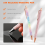 2 τμχ Glitter Weeding Pen Fine Point Pin Tool for Vinyl Air Release Easy Craft Projects 5