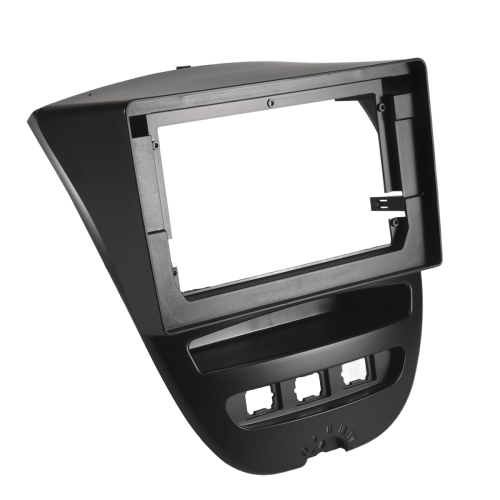 Kit de acabamento para instalação de painel de rádio automotivo 2 Din de 10,1 polegadas para 107 C1 2005-2014 2