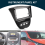 Kit de acabamento para instalação de painel de rádio automotivo 2 Din de 10,1 polegadas para 107 C1 2005-2014 10
