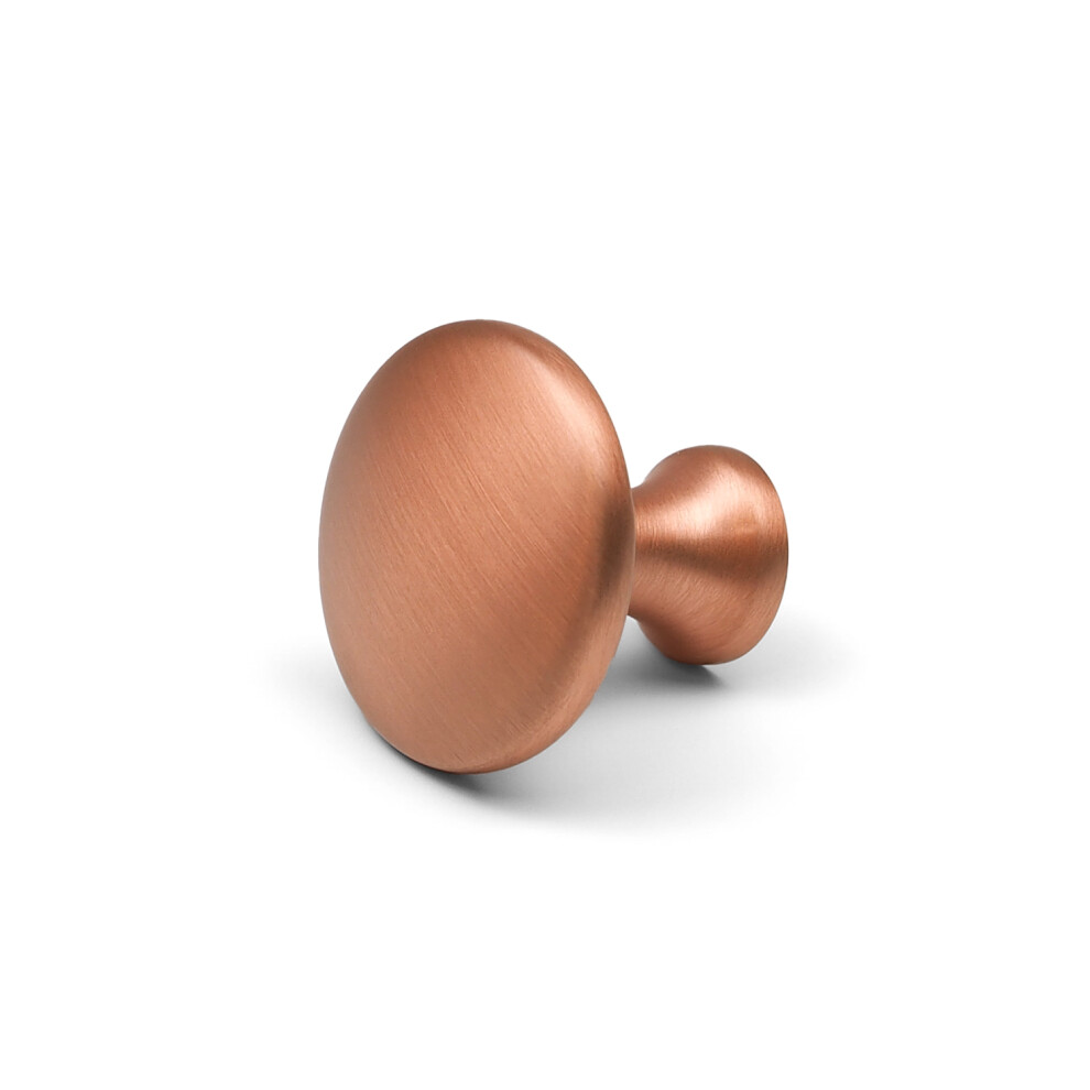 Copper Kitchen Cabinet Knob Round Modern 30Mm Pull Furniture Handle