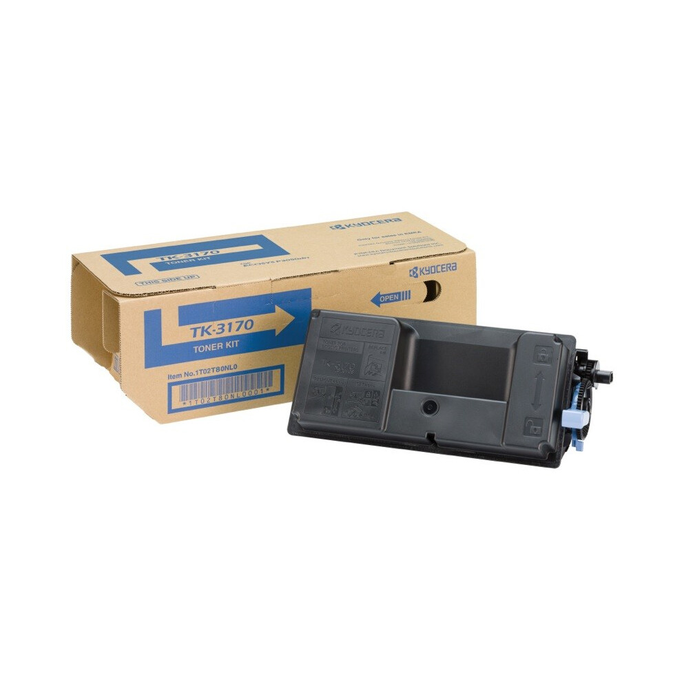 Kyocera Toner Tk-3170 Tk3170 1T02t80nl0 Original Black 632983082935