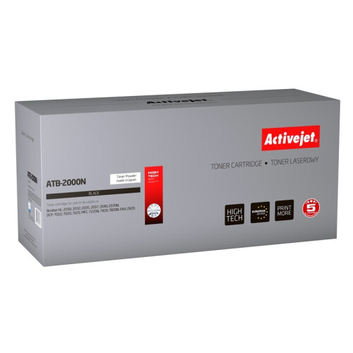 Activejet ATB-2000N Tonercartridge 1 stuk(s) Compatibel Zwart