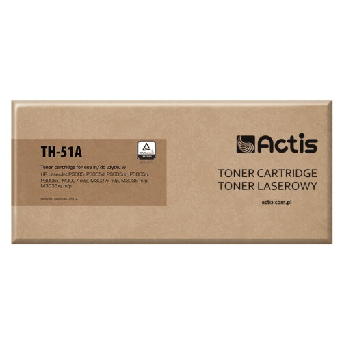 Actis TH-51A Compatibele Zwarte Toner Cartrdge 1 stuk(s)