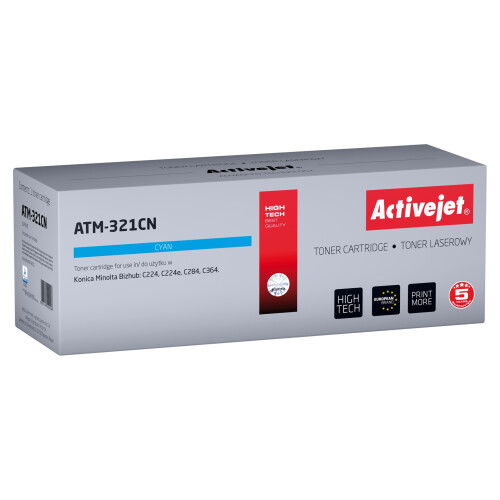 ActiveJet-toner til Minolta TN321C ny ATM-321CN