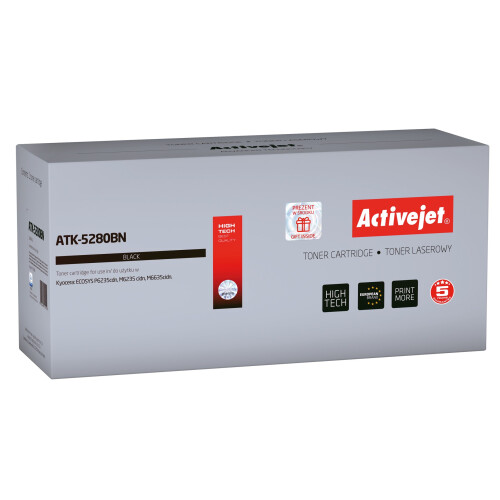 Activejet-toner til Kyocera TK-5280K ny ATK-5280BN