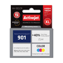 ACTIVEJET AH-C56 inktcartridge - Cyaan, Magenta, Geel - 21 ml - Verpakking van 1