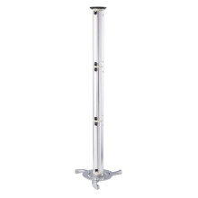 Manhattan 424820 Supporto per proiettore inclinabile, rotativo Distanza pavimento/soffitto (max.): 106 cm argento