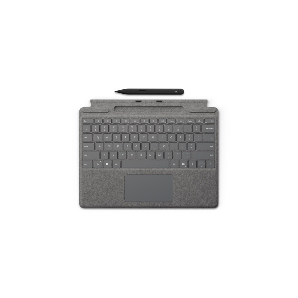 Microsoft Surface Pro Keyboard With Slim Pen For Business Qwertz German Microsoft Cover Port Platinum 196388358182