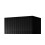 Wardrobe PAFOS 2D BASE 90x55.5x45 Black matt 1