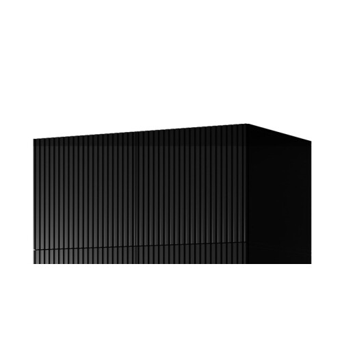Wardrobe PAFOS 2D BASE 90x55.5x45 Black matt