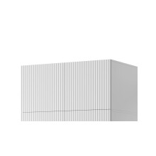 Wardrobe PAFOS 2D BASE 90x55.5x45 white matt