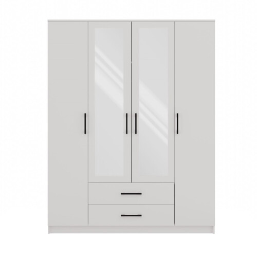 Garderobe Romana 160X205L HVID