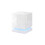 QIU bedside table 2 pcs. 46x41.5x53 cm white glossy/white glossy 1
