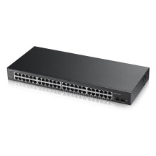 Zyxel Switch smart managed Layer2 50 Port • 48x 1 GbE • 2x SFP • 19" • GS1900-48 V2