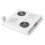Gaveta para ventilador em rack - DIGITUS - DN-19 FAN-2-N - 2 ventiladores - Termostato cinza claro - 19 polegadas 1