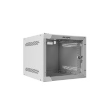 Lanberg 10" 4U 280x310mm gråt vægmonteret rackskab (flad pakke)