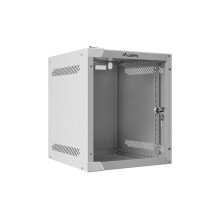 Lanberg 10" 6U 280x310mm gråt vægmonteret rackskab (flad pakke)