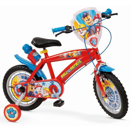Bicicleta urbana - lazer DISNEY MIA ET MOI 14 polegadas para meninas infantis - Estrutura de aço - 2 freios - Rosa